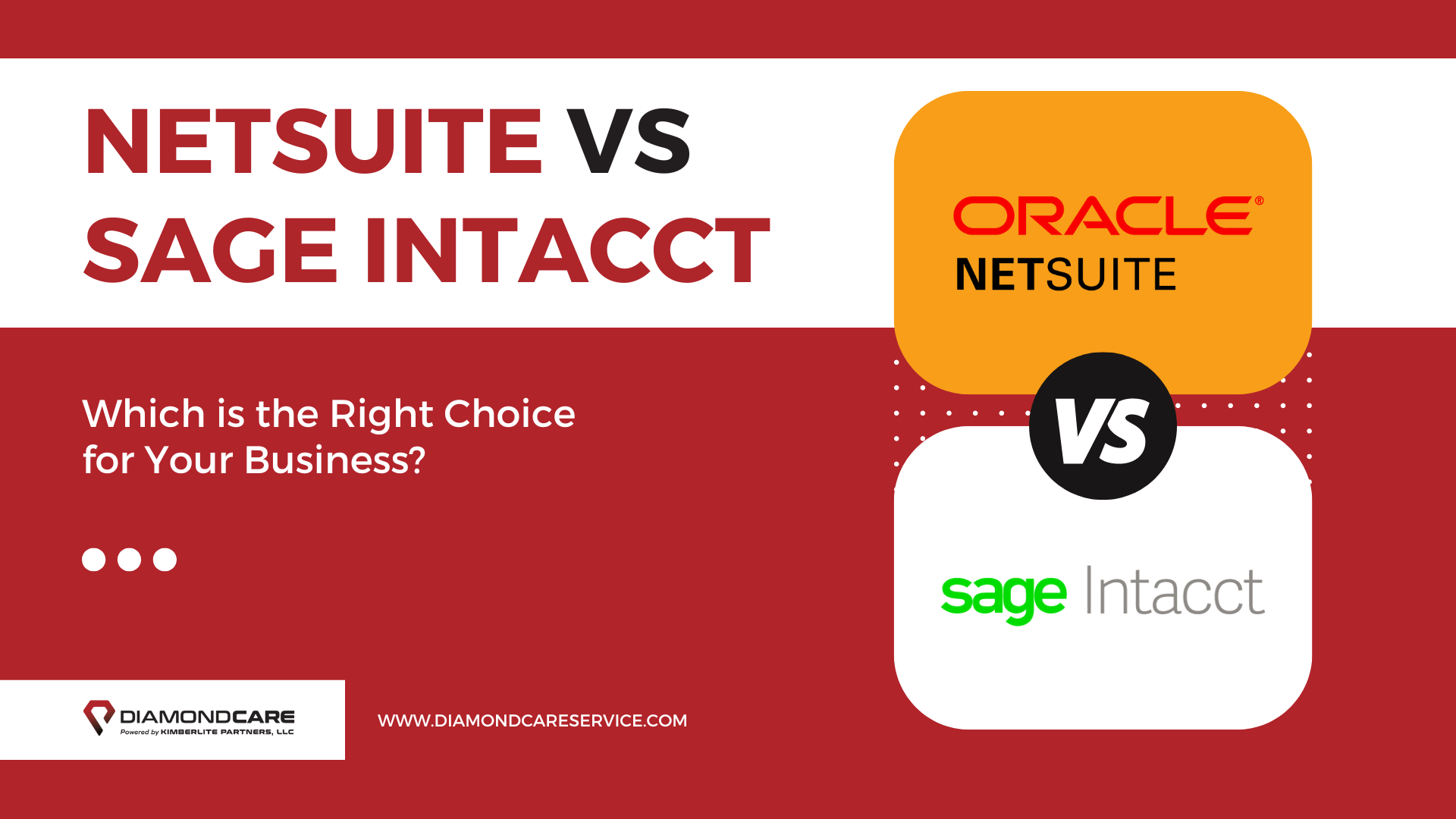 NetSuite vs Intacct: Which is the Right Choice for Your Business?